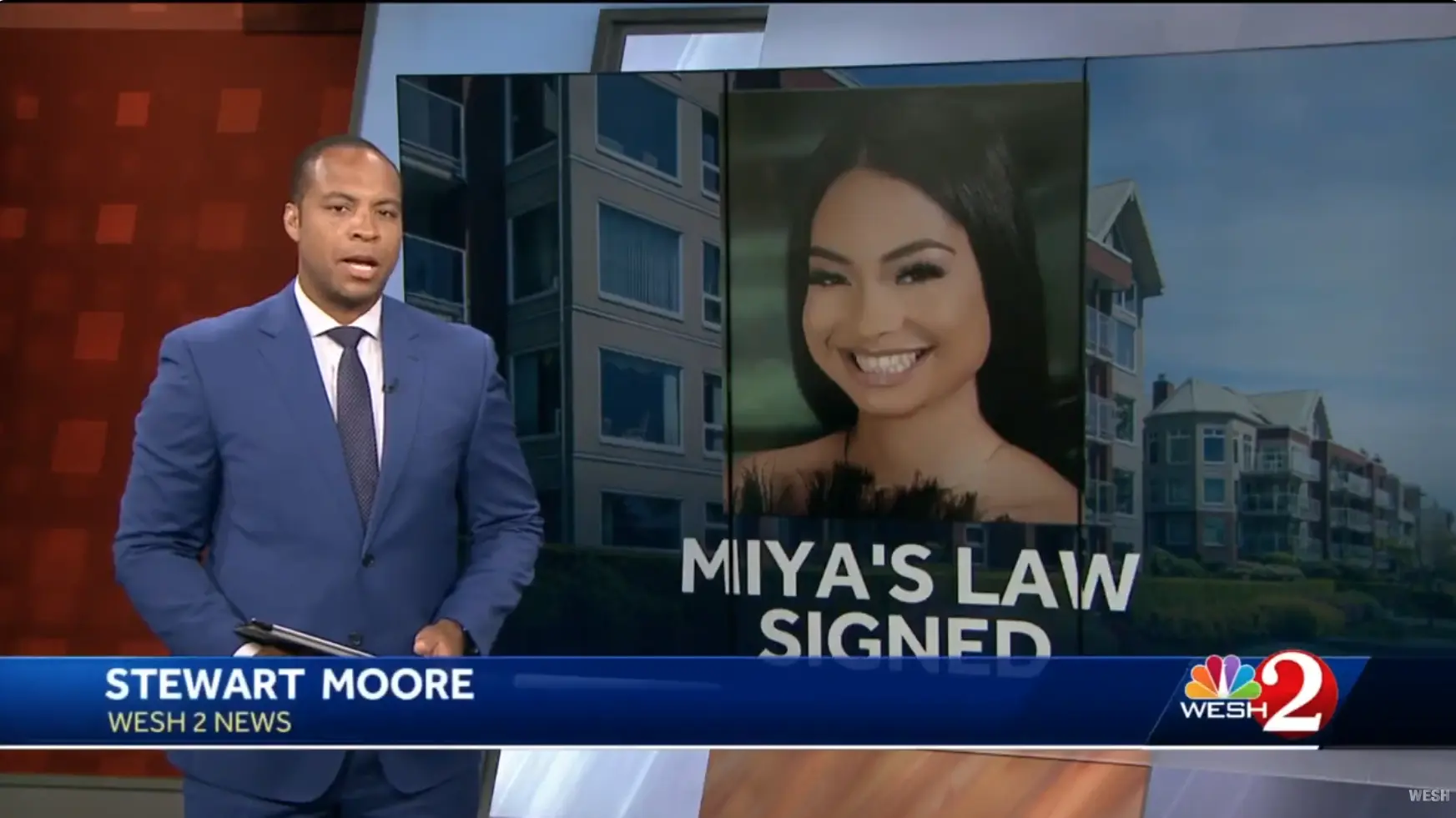 Miya Marcano's mother reacts to Gov. DeSantis signing Miya's Law to improve tenant safety