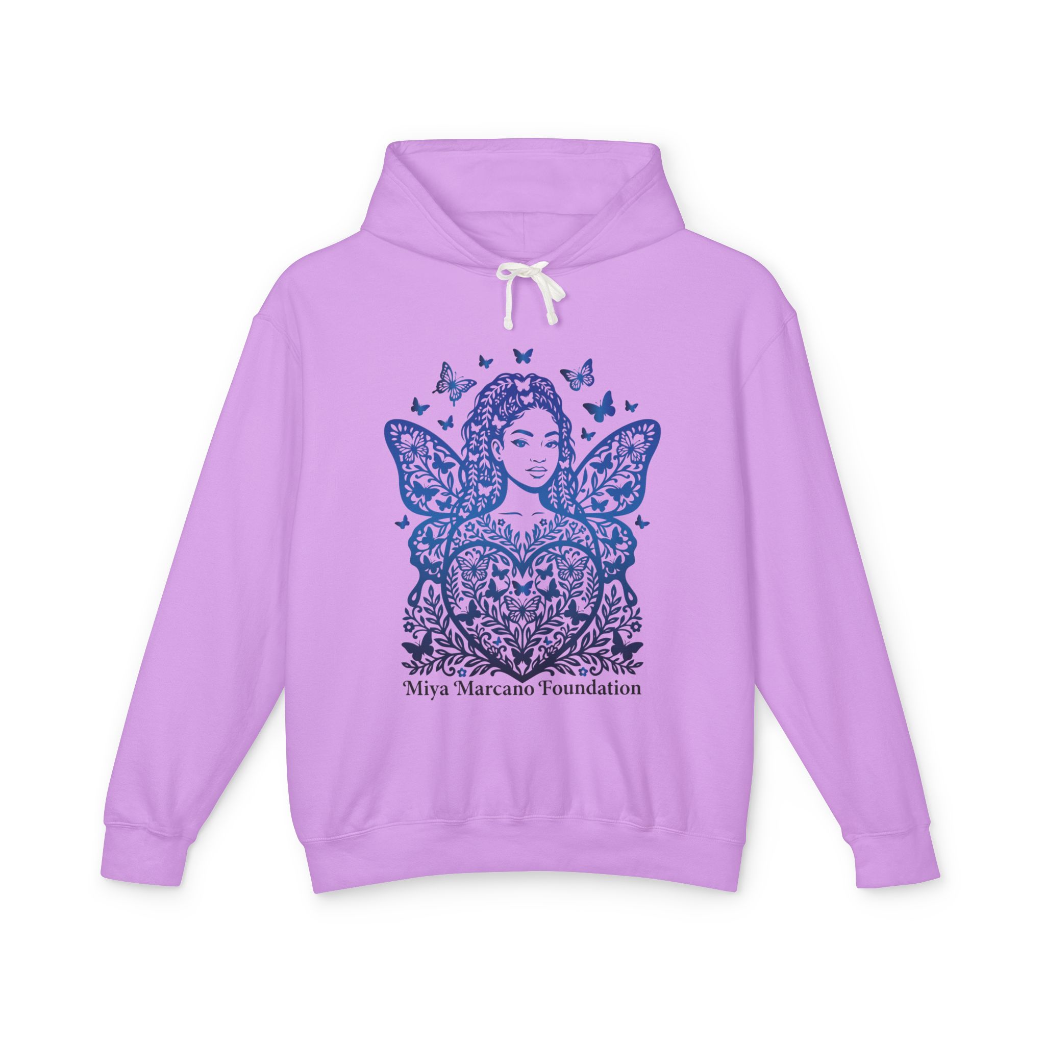 Butterfly Heart Girl Hoodie — Miya Marcano Foundation Tribute - Image 9