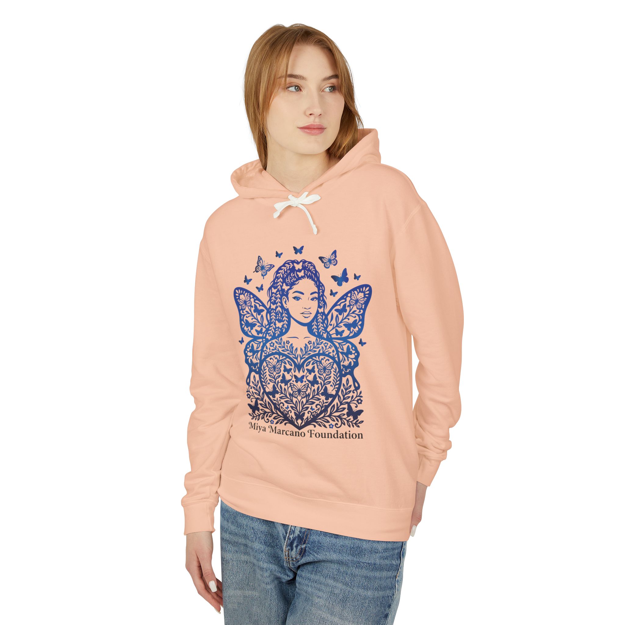 Butterfly Heart Girl Hoodie — Miya Marcano Foundation Tribute - Image 15