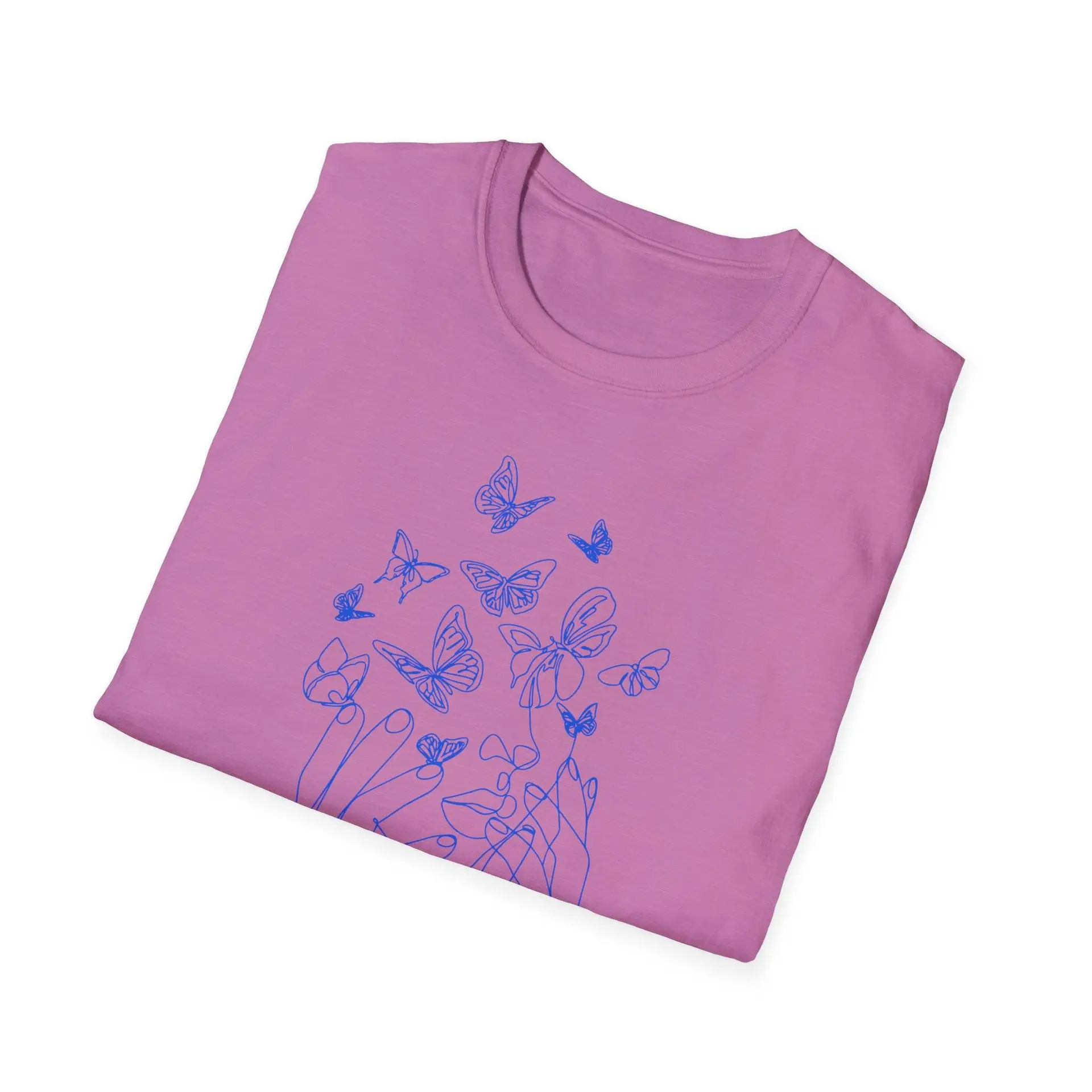 Loving Hands Unisex Softstyle T-Shirt - Image 48
