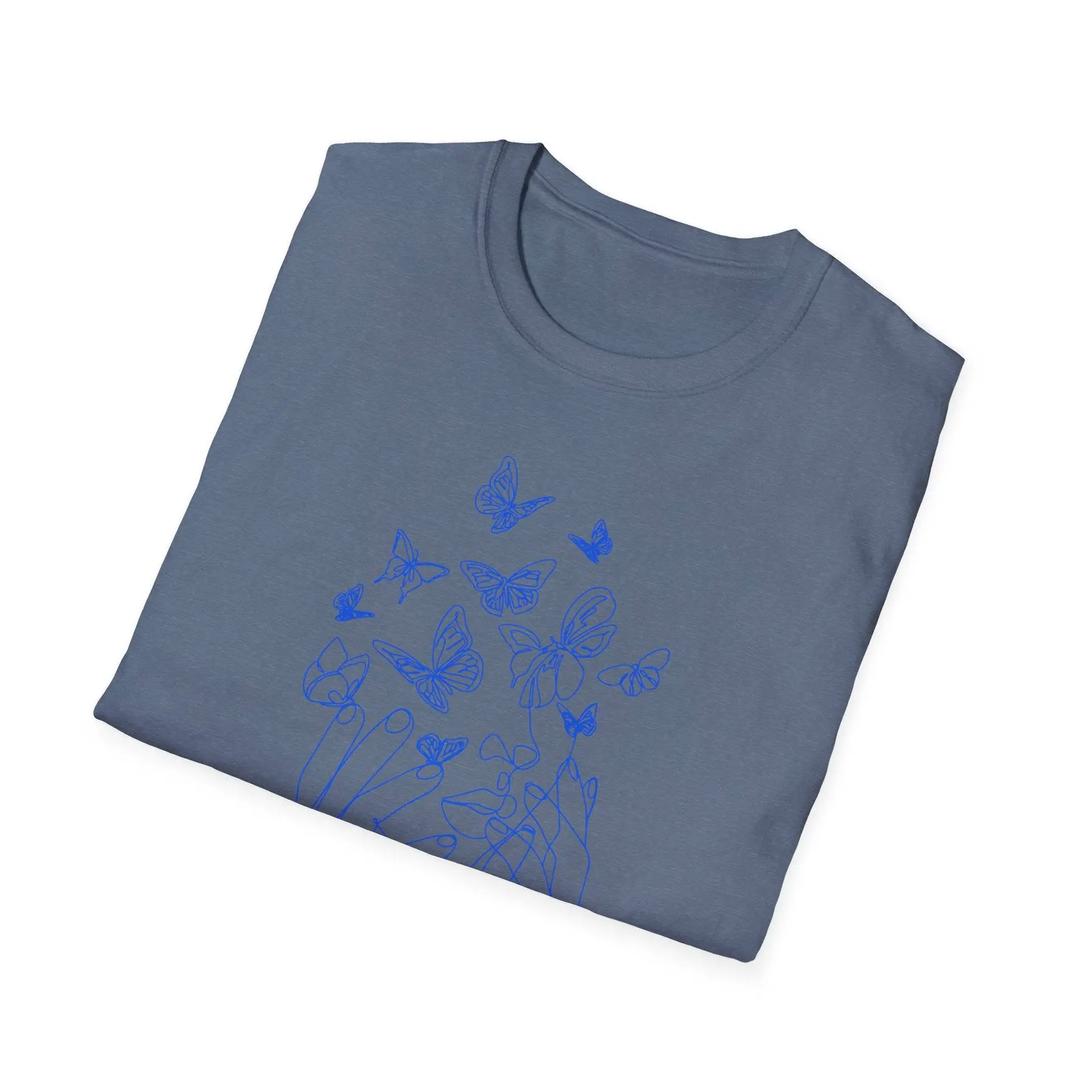 Loving Hands Unisex Softstyle T-Shirt - Image 44