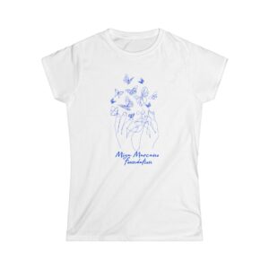Loving Hands Women's Tee — "Miya Marcano Foundation"