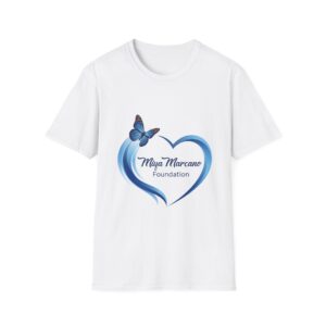 Foundation Heart T-Shirt — Miya Marcano Butterfly Charity Tee
