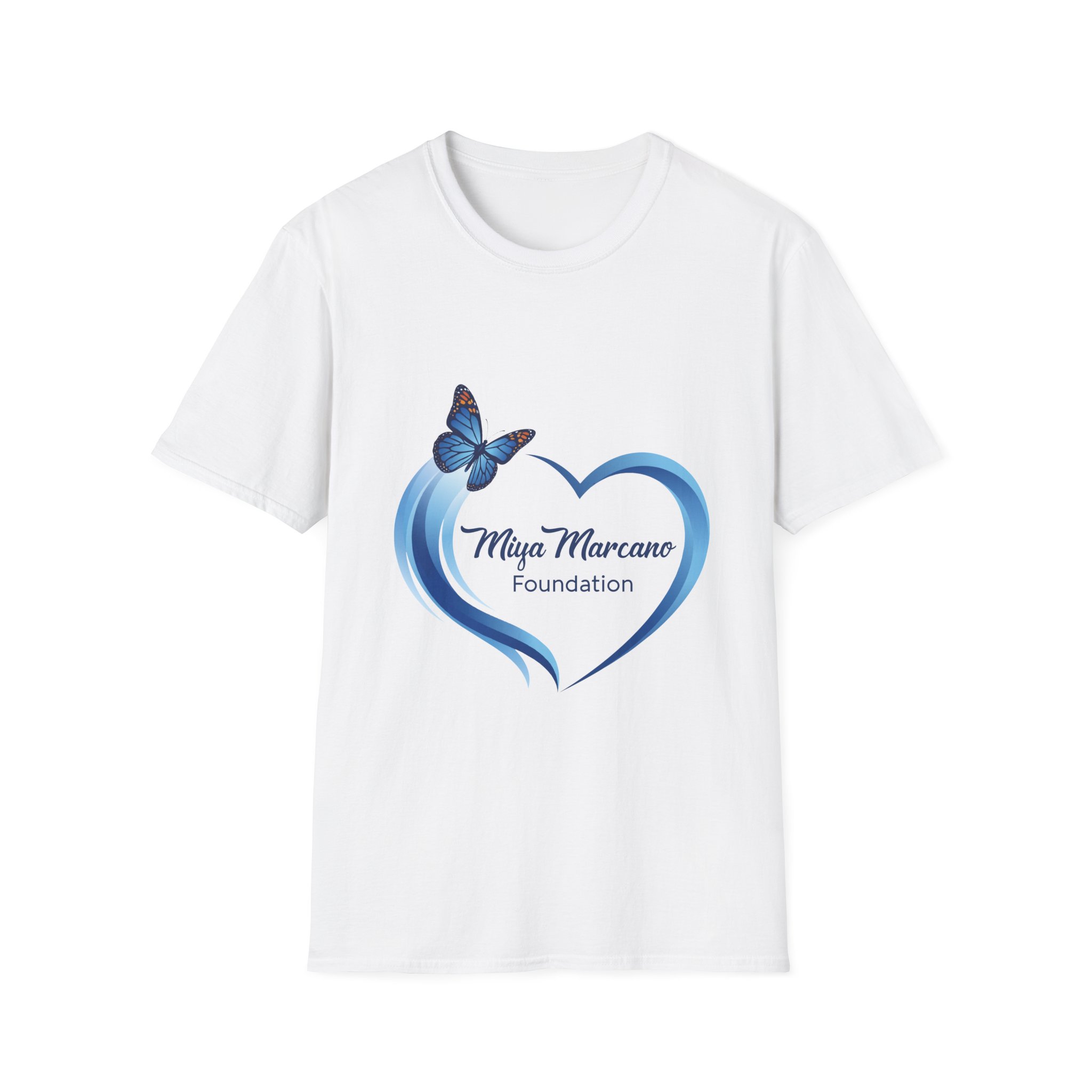 Foundation Heart T-Shirt — Miya Marcano Butterfly Charity Tee