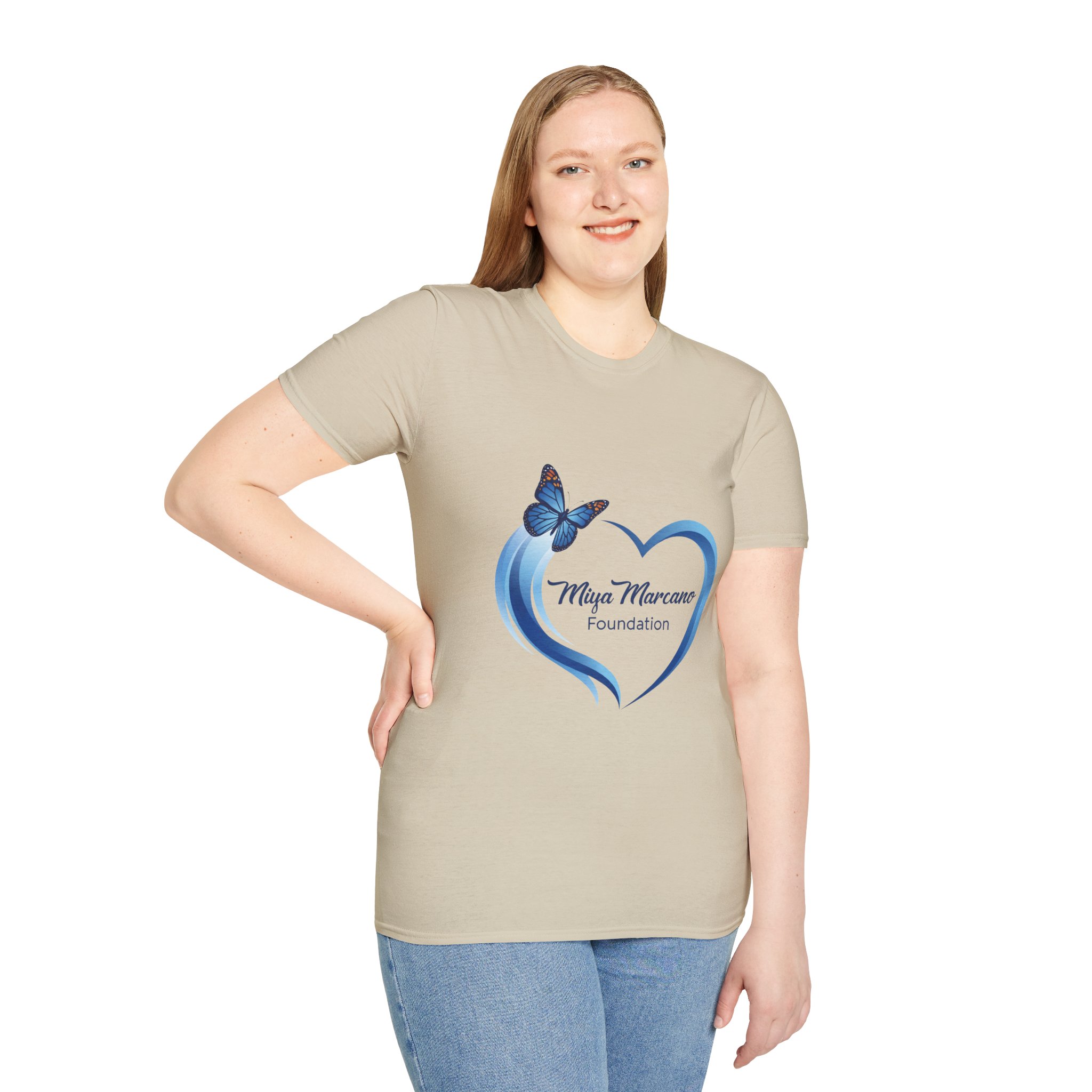 Foundation Heart T-Shirt — Miya Marcano Butterfly Charity Tee - Image 10
