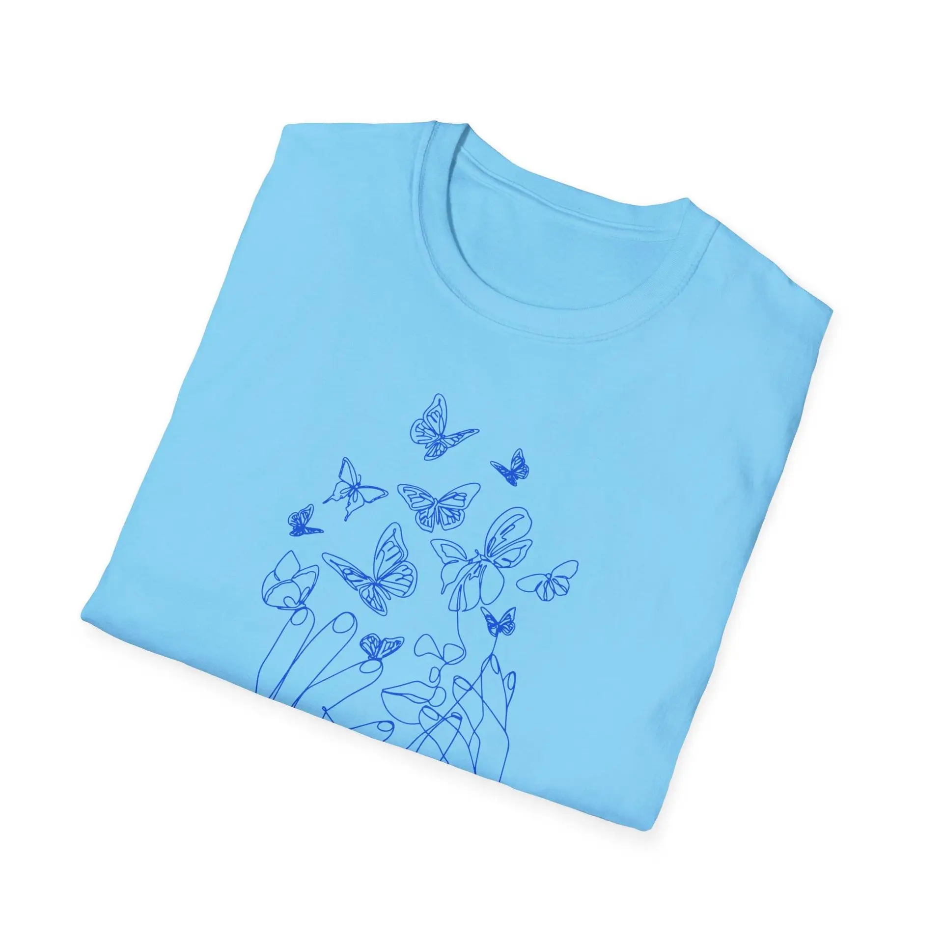 Loving Hands Unisex Softstyle T-Shirt - Image 40