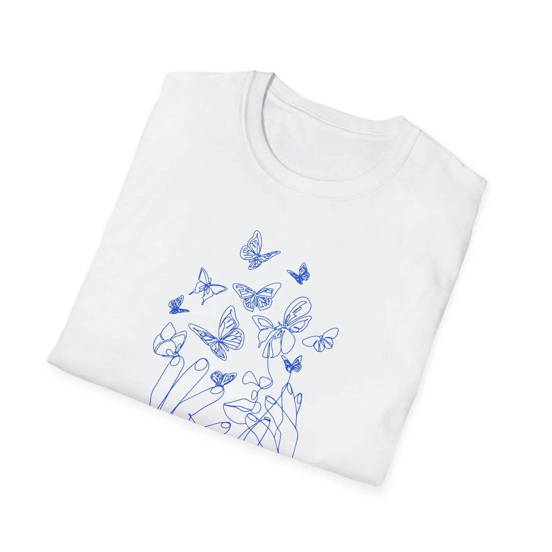 Loving Hands Unisex Softstyle T-Shirt - Image 4