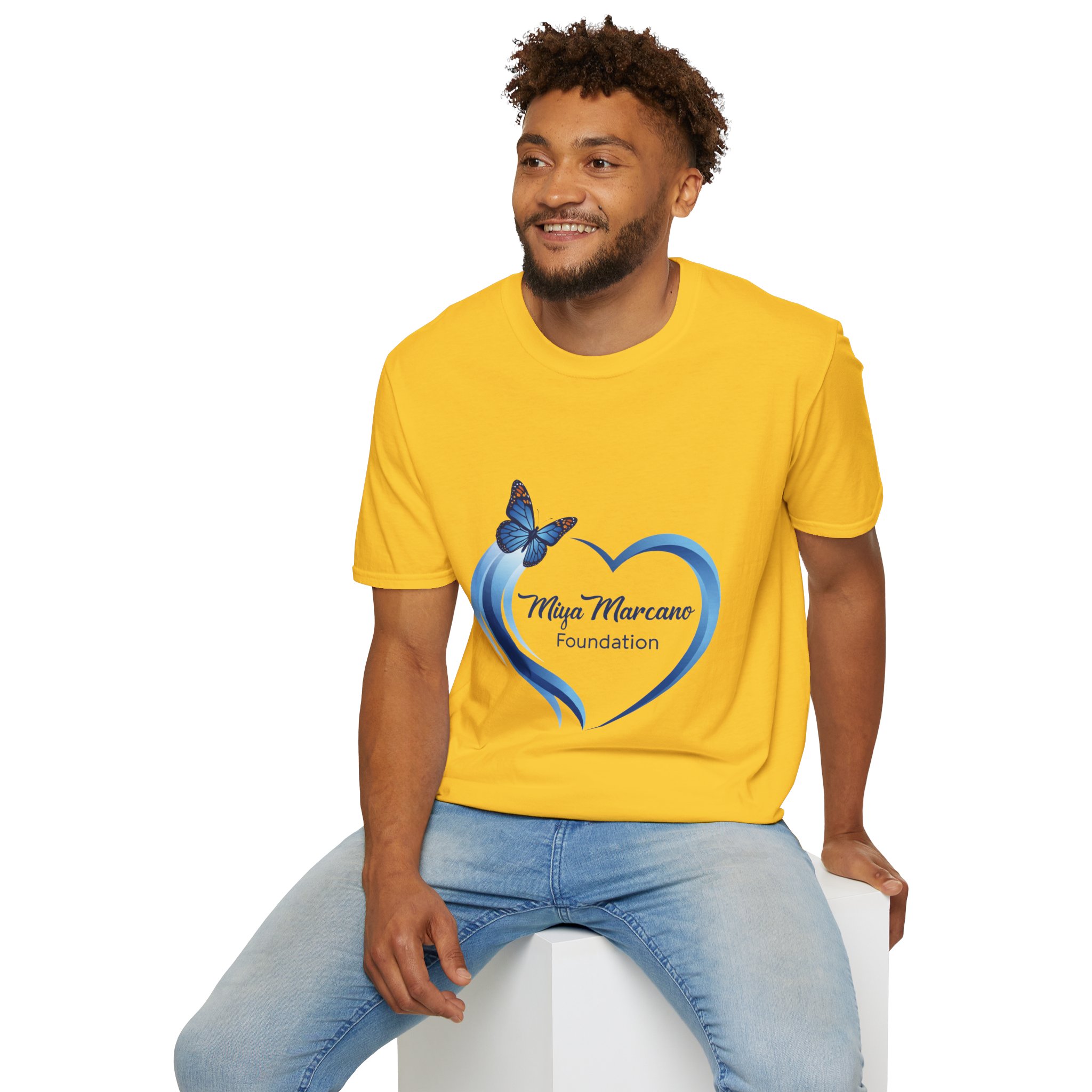 Foundation Heart T-Shirt — Miya Marcano Butterfly Charity Tee - Image 6